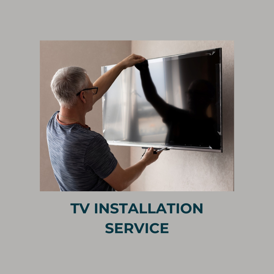 TV Package (50" TV, TV mount, installation and optional cover)