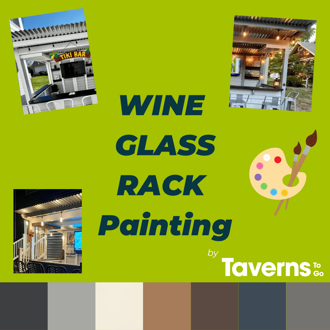 Wine Glass Rack Painting Package - Taverns-To-Go