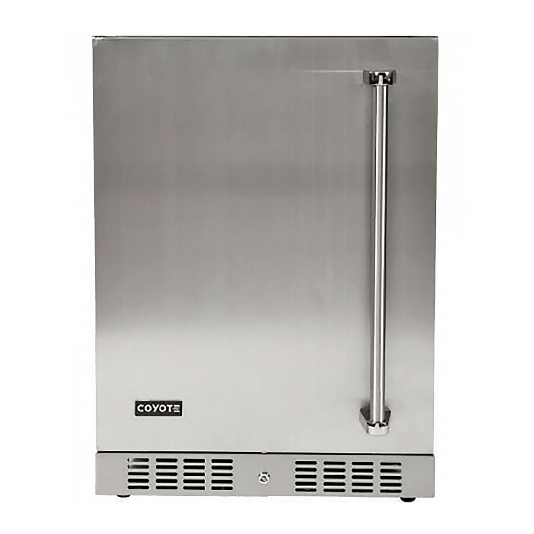 24" COYOTE Outdoor Refrigerator Right/Left Hinge - C1BIR24-R/L - Taverns-To-Go