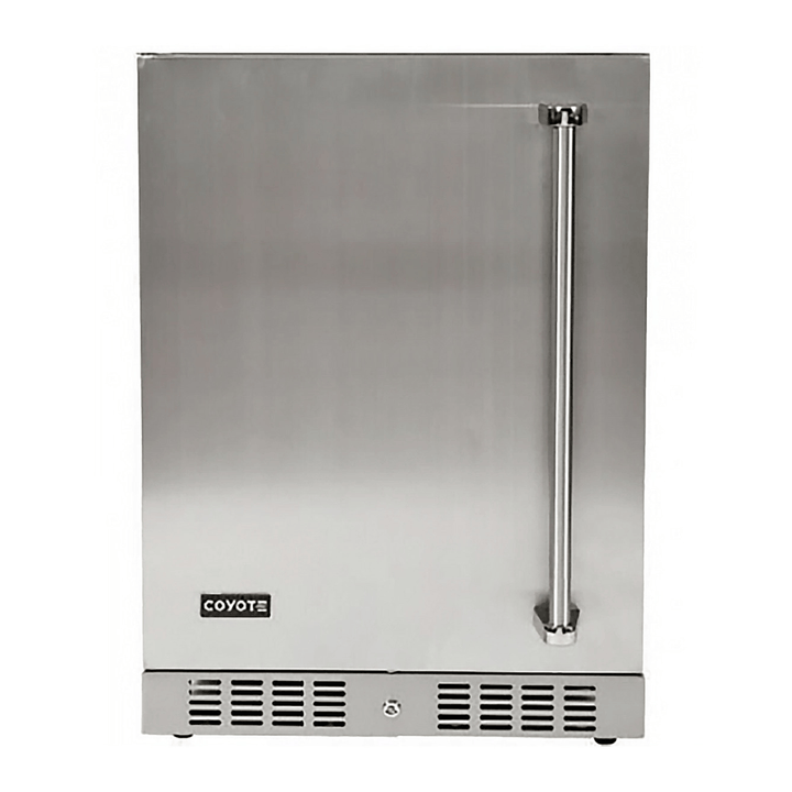24" COYOTE Outdoor Refrigerator Right/Left Hinge - C1BIR24-R/L - Taverns-To-Go