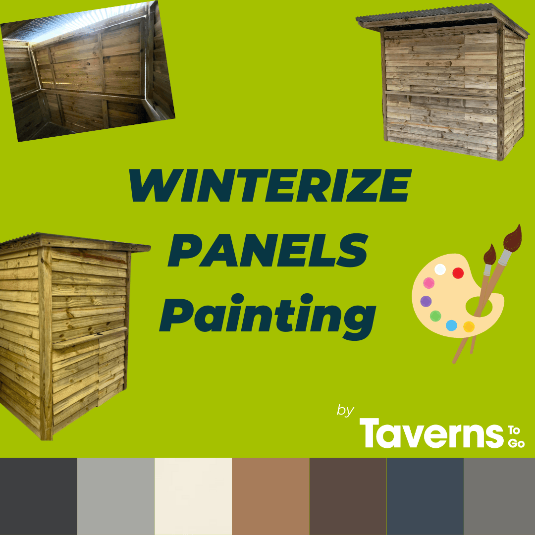 Winterize Panels Painting Package - Taverns-To-Go