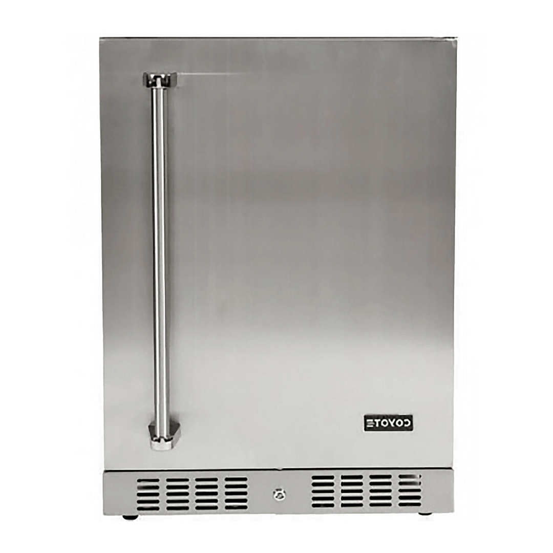 24" COYOTE Outdoor Refrigerator Right/Left Hinge - C1BIR24-R/L - Taverns-To-Go