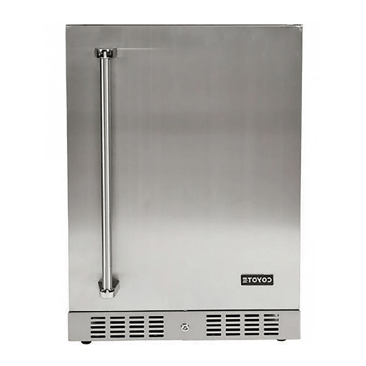 24" COYOTE Outdoor Refrigerator Right/Left Hinge - C1BIR24-R/L - Taverns-To-Go