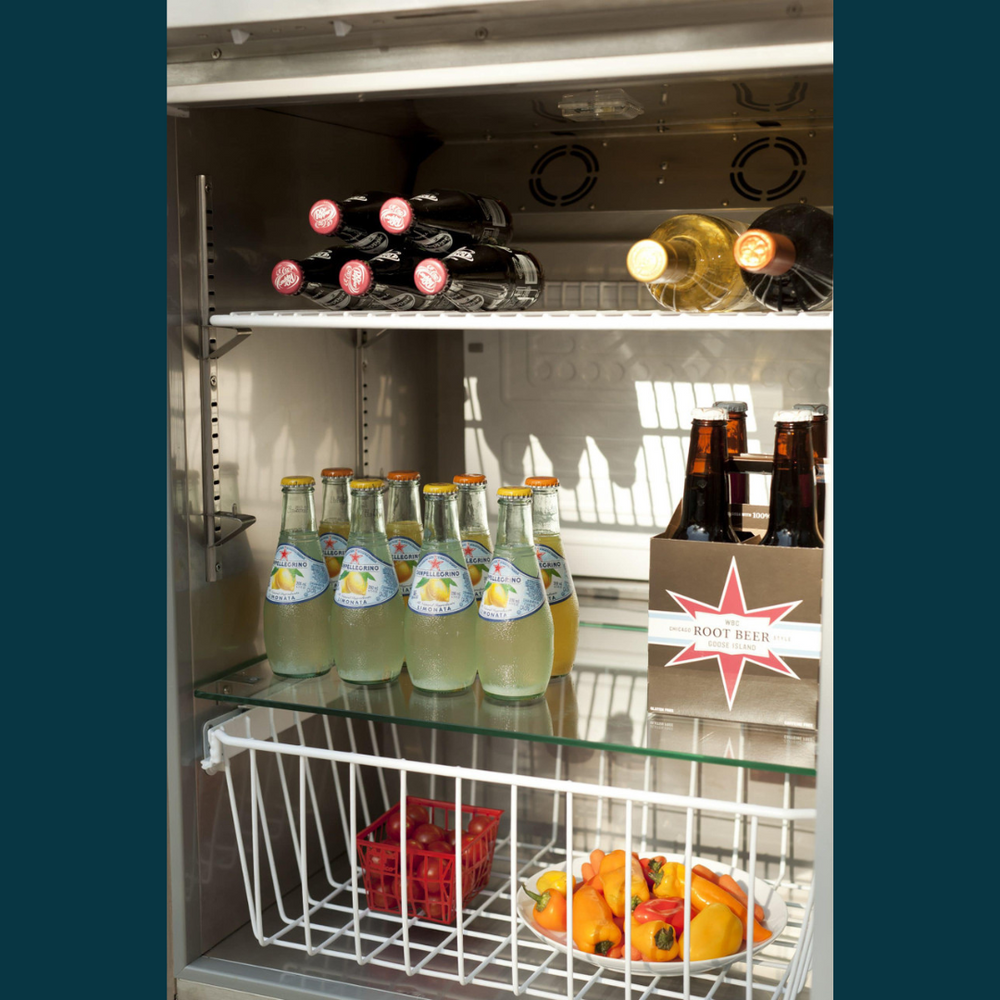 21" COYOTE Outdoor Refrigerator Right/Left Hinge - CBIR-R/L - Taverns-To-Go