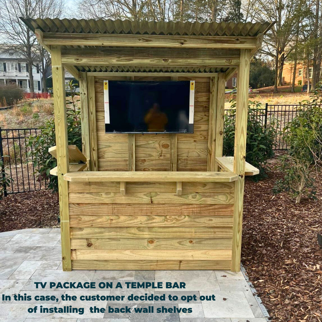 TV Package (50" TV, TV mount, installation and optional cover) - Taverns-To-Go