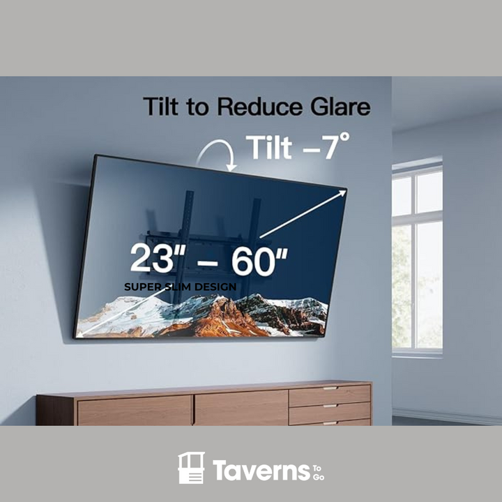 TV Package (50" TV, TV mount, installation and optional cover) - Taverns-To-Go
