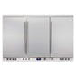 53" KINGS BOTTLE Solid 3-Door Outdoor Beverage Drinks Cooler
