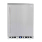 24" KINGS BOTTLE Outdoor Beverage Refrigerator with Solid Stainless Steel Door