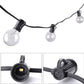 25 Ft Plug-In Outdoor String Light G40 Globe Patio Lights with 26 Edison Glass Bulbs Hanging Light
