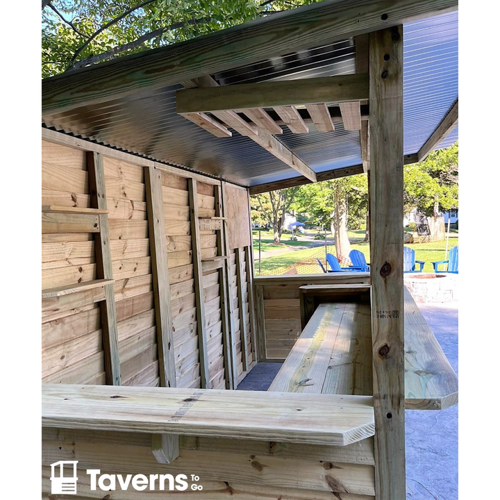 Upgrade main countertops to 12" wide in lieu of 10" - Taverns-To-Go