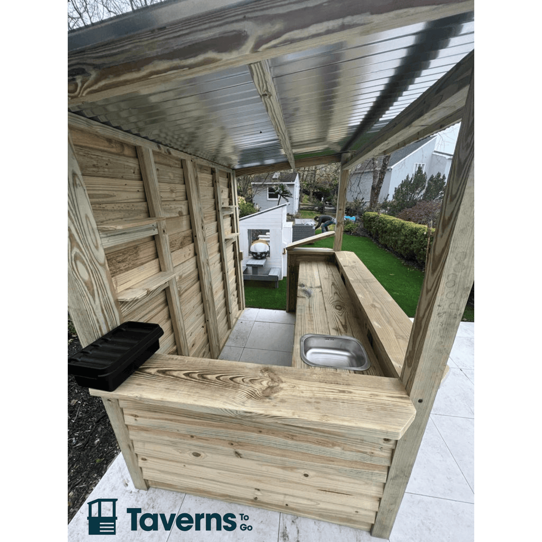 Upgrade interior countertop to 20" wide in lieu of 10" - Taverns-To-Go