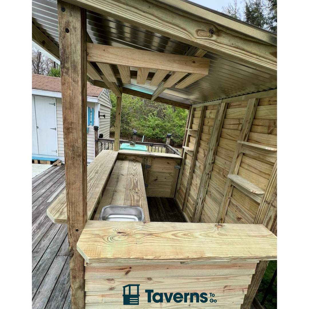 Upgrade main countertops to 12" wide in lieu of 10" - Taverns-To-Go
