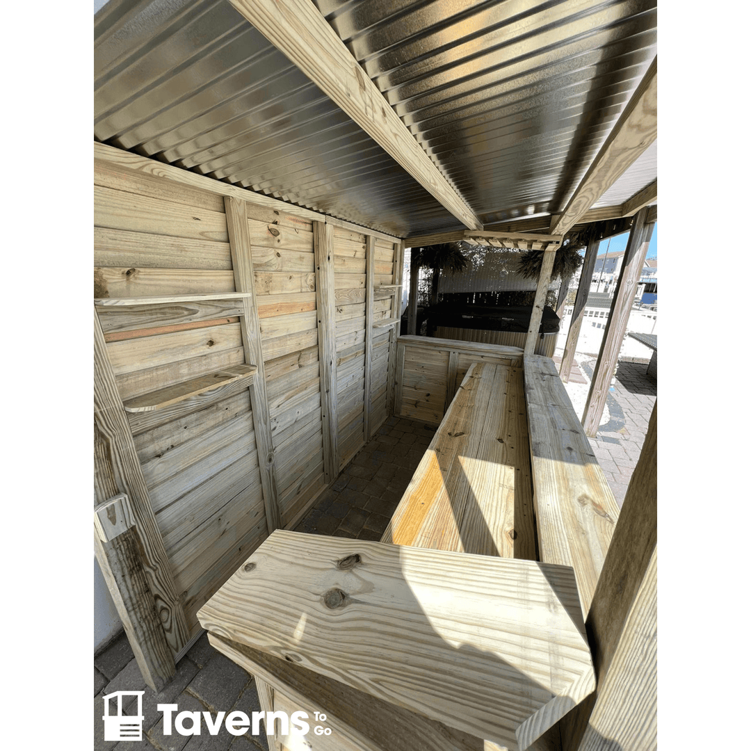 Upgrade interior countertop to 20" wide in lieu of 10" - Taverns-To-Go