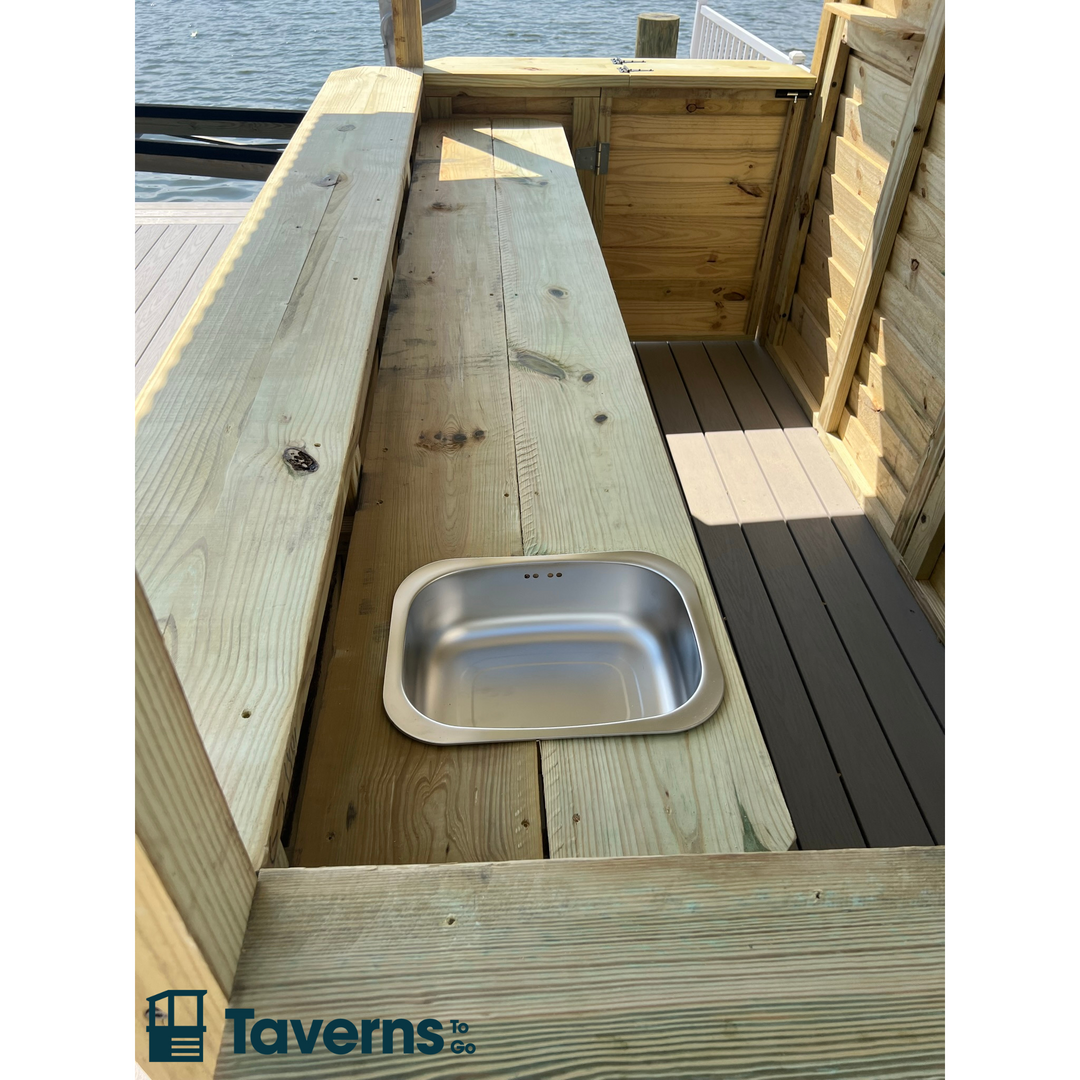 Stainless Steel Sunken Ice-Bucket - Taverns-To-Go